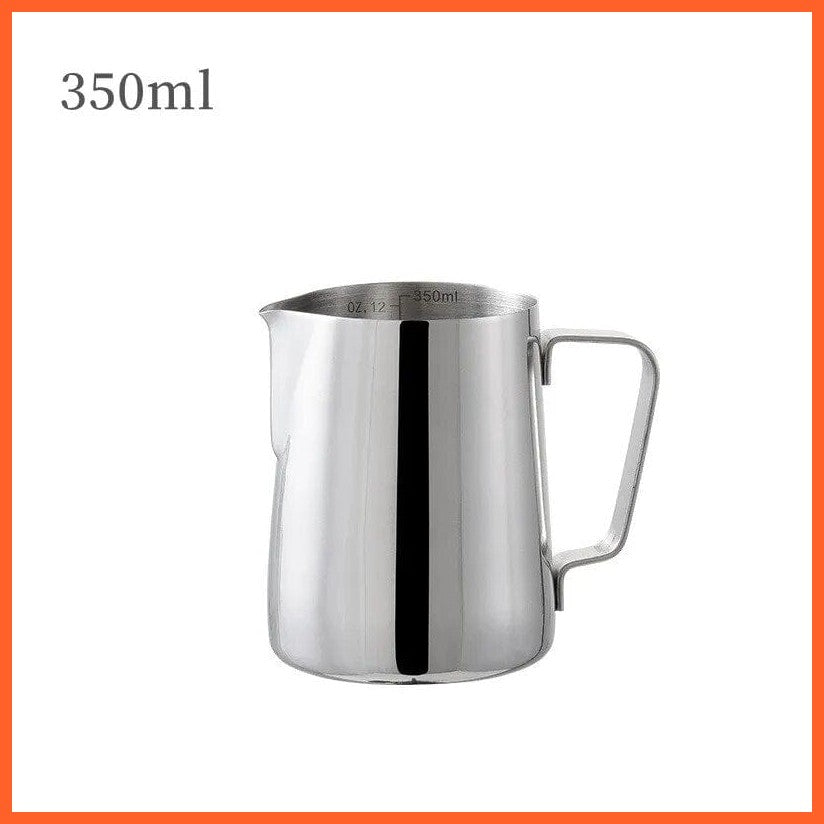 whatagift.com.au 350ML Original 350 ML/ 600 ML Coffee Milk Frothing Pitcher Jug | Stainless Steel Latte Art Essential
