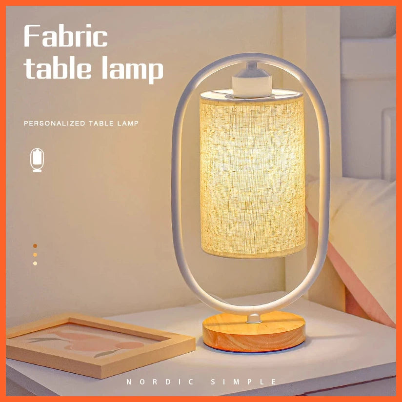 Usb Plug Adjustable Nordic Style Led Table Lamp | Reading Bedside Desk Lamp | Simple Touch Night Light