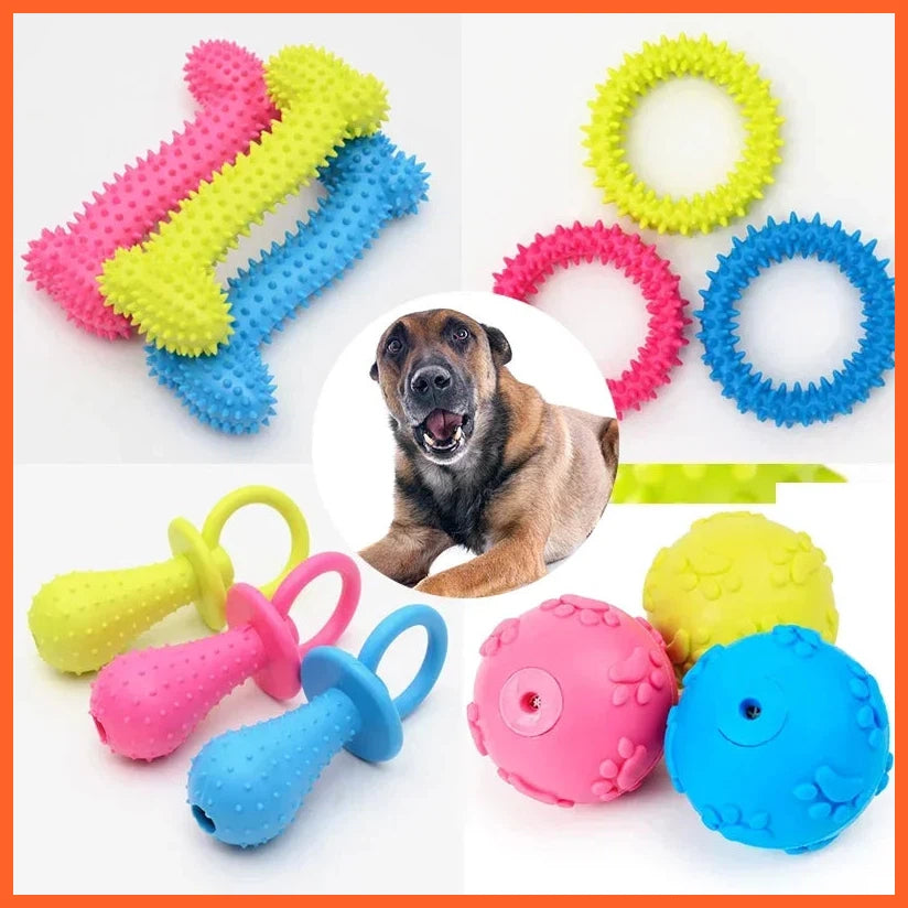 Dog Toys For Small Dogs Indestructible Dog Toy Teeth Cleaning Chew Training Toys Pet Supplies