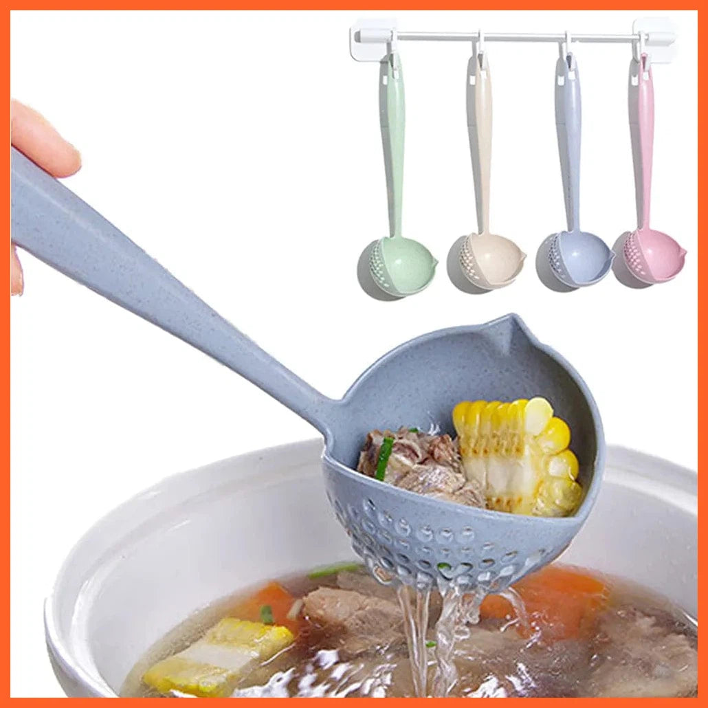 whatagift.com.au Silicone Soup Spoon Ladle | Essential Kitchen Accessory