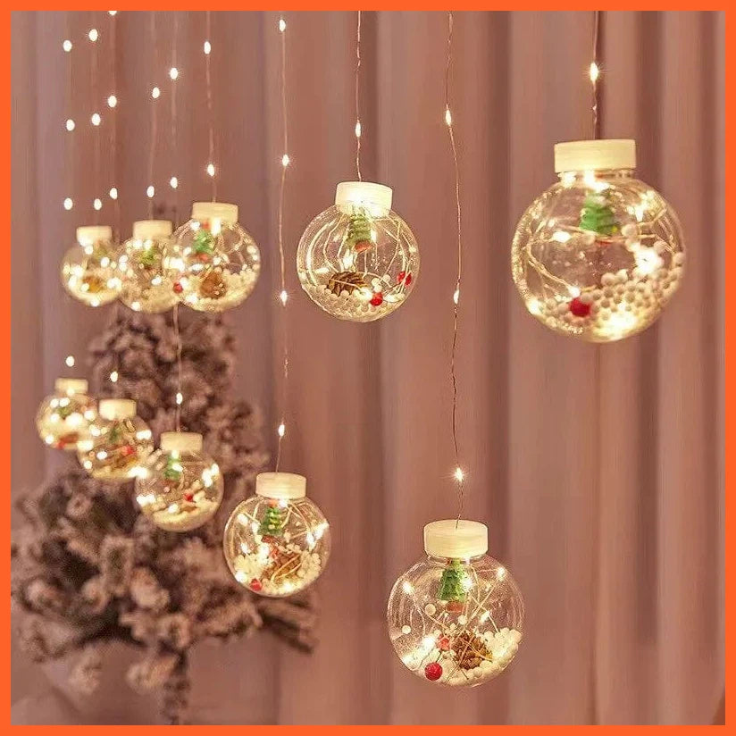 whatagift.com.au WishingBall / USB Christmas Wish Ball LED Fairy Curtain Lights
