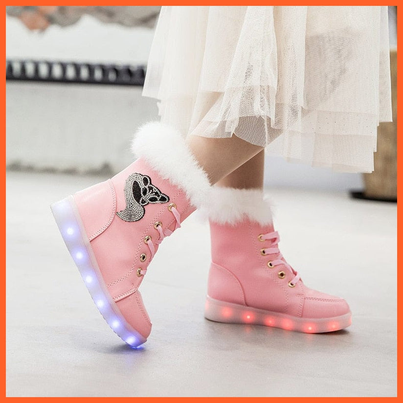 Light up snow boots outlet