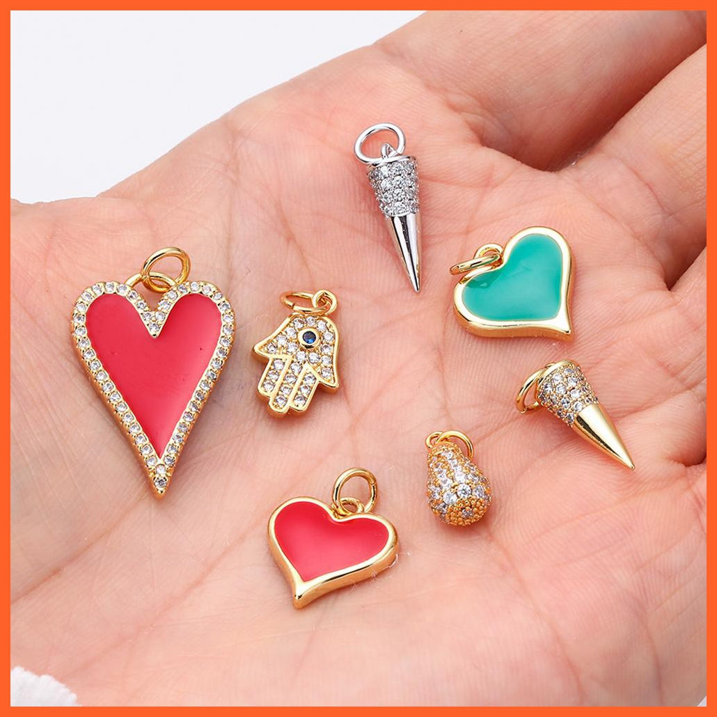 Sun br heart shop necklace