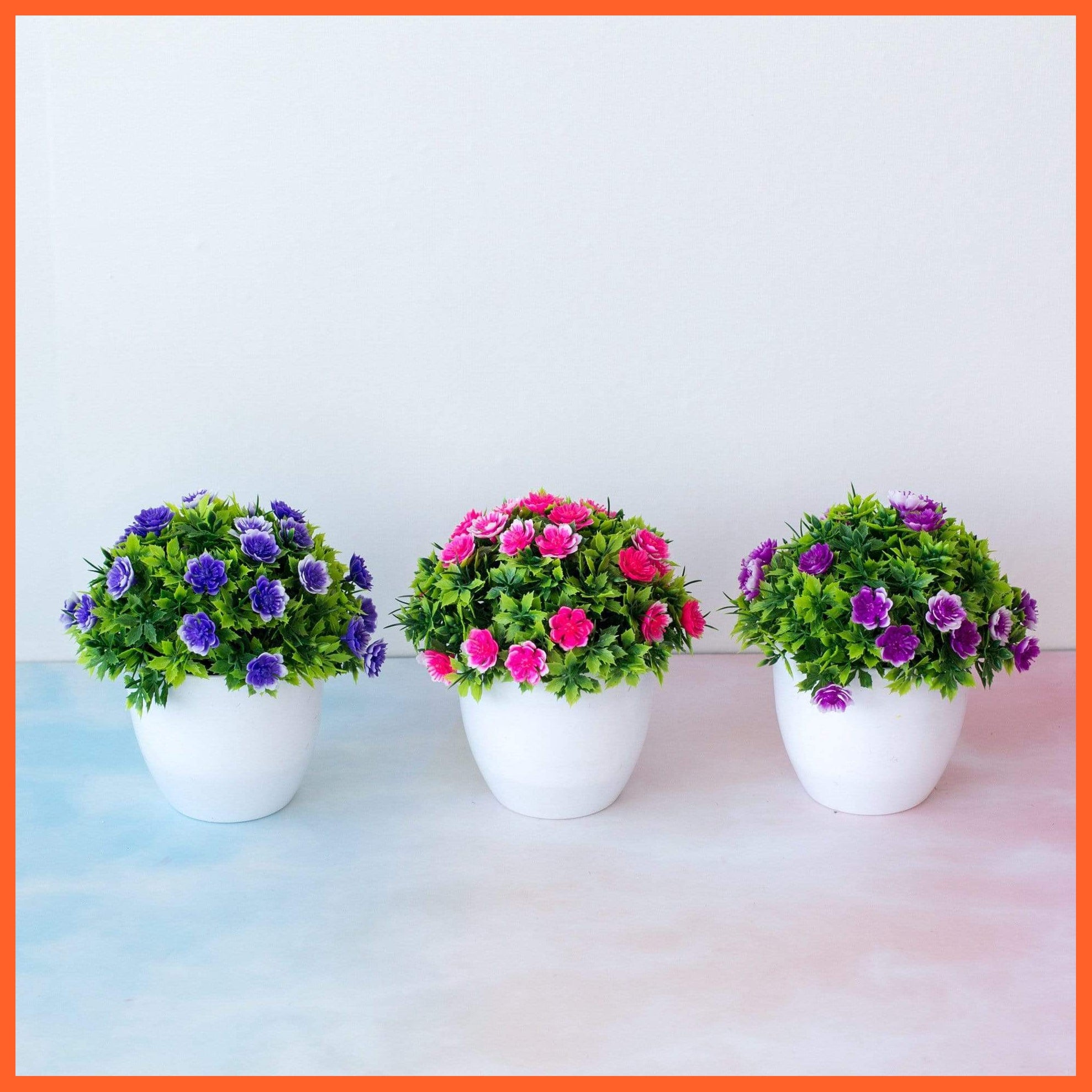 Flower Potted Plant For Home Decor Of Office Artificial | whatagift.com.au.