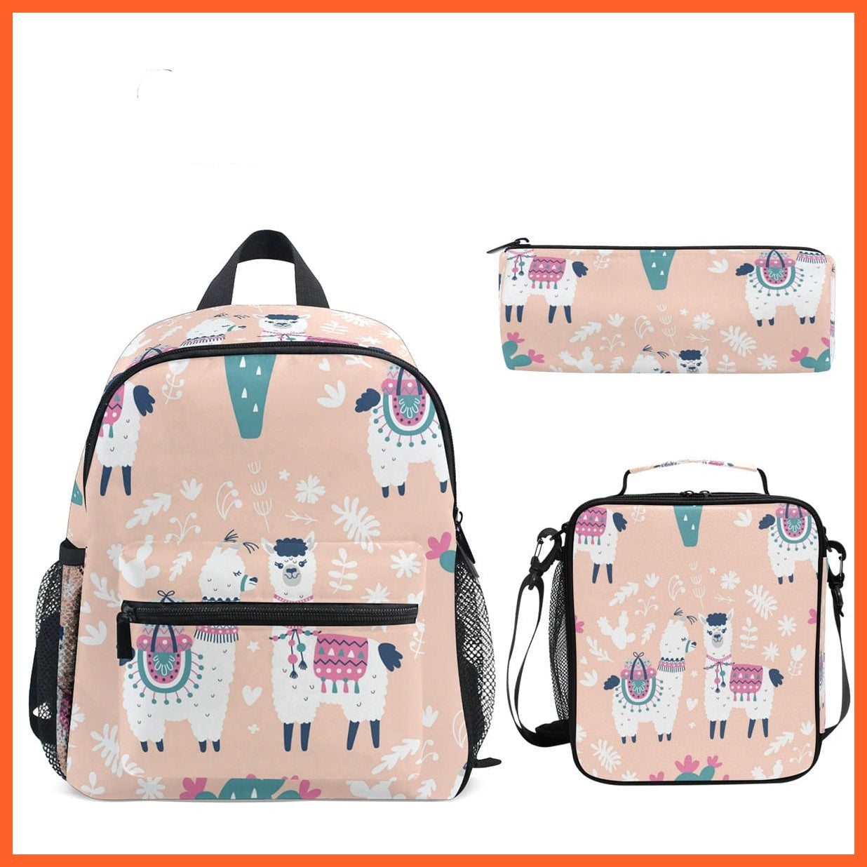 whatagift.com.au Bags & Bagpacks 03 set 3pcs/set Small Kindergarten Backpack |  Kids Dinosaur printed Schoolbag