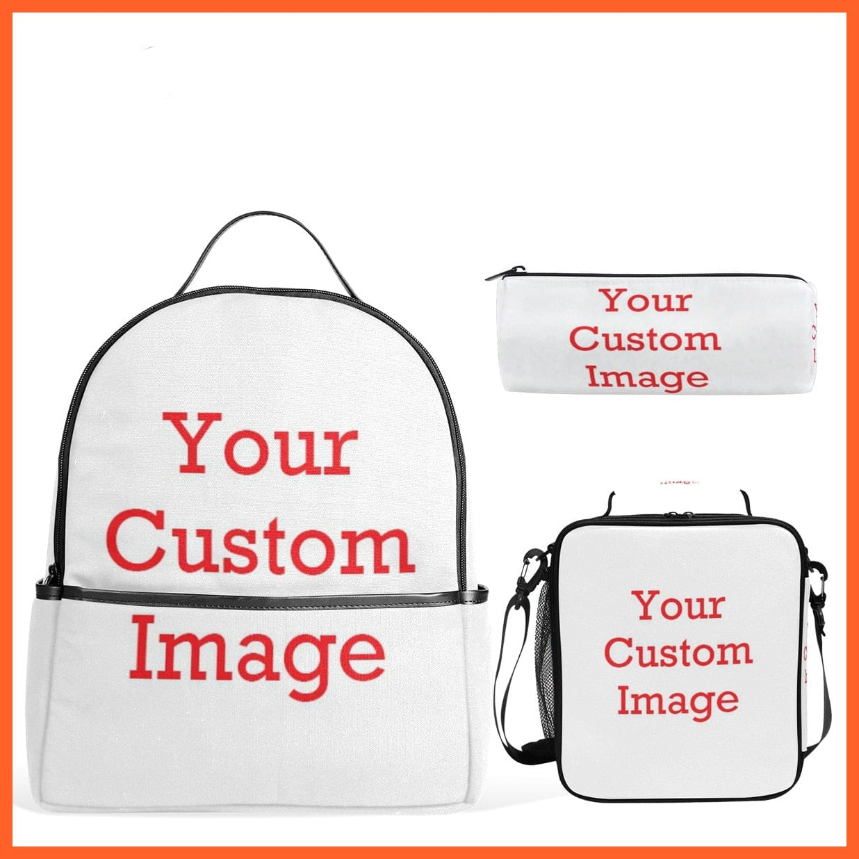 whatagift.com.au Bags & Bagpacks Custom 01 set 3pcs/set Small Kindergarten Backpack |  Kids Dinosaur printed Schoolbag