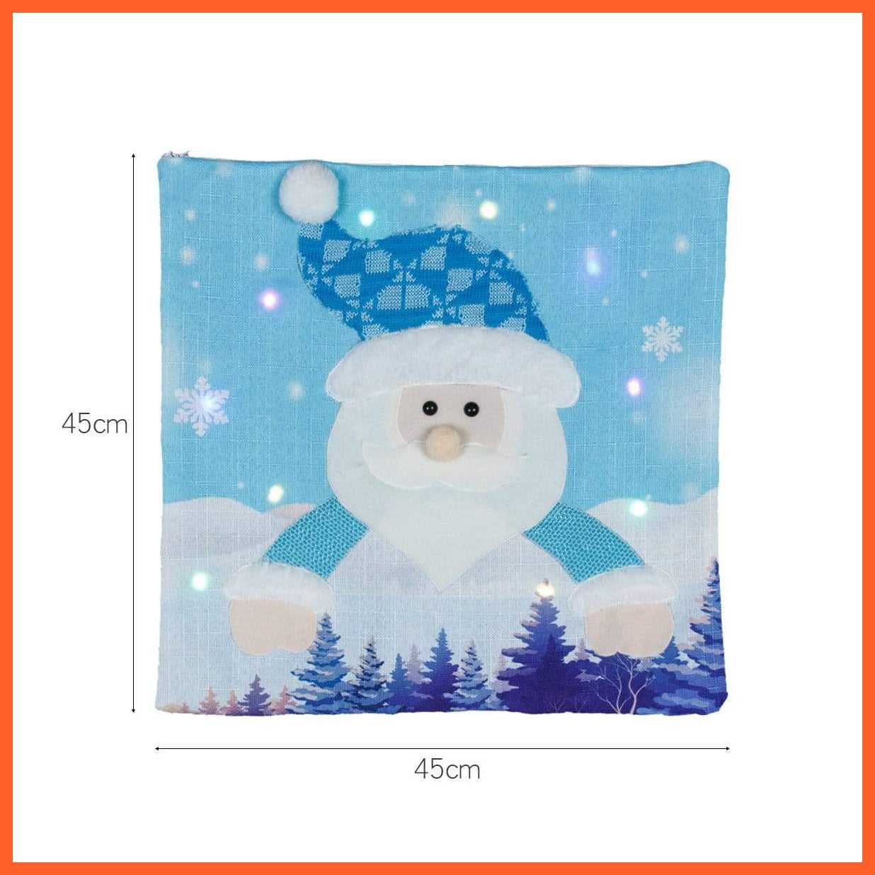 Illuminated Christmas Pillowcase | Lightup Led Pillow Cushion Covers | whatagift.com.au.