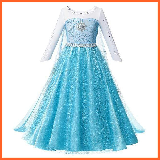 Princess Anna Elsa Style 2 Cosplay For Theme Party | whatagift.com.au.