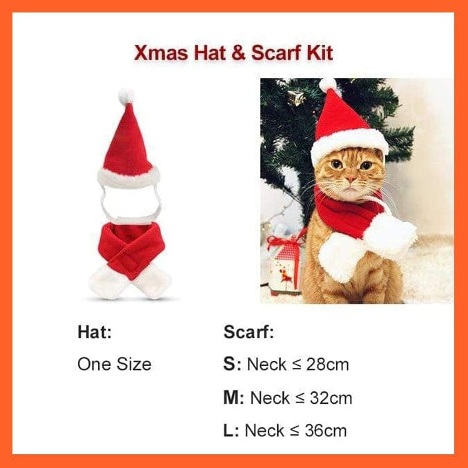whatagift.com.au Dog Apparel XM03 / S Funny Christmas Cloak Cat & Dog Halloween Disguise Clothes