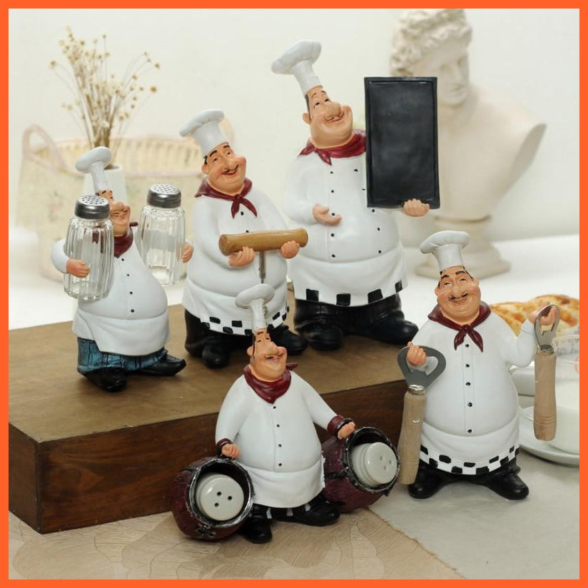 European Chef Retro Practical Ornaments | whatagift.com.au.