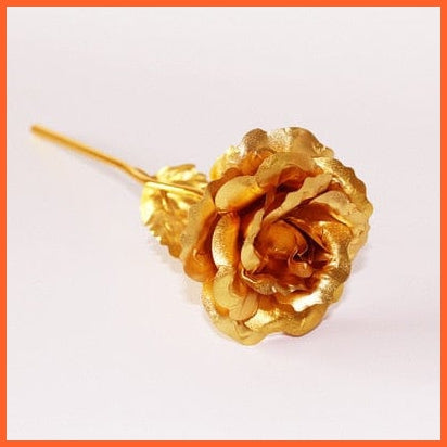 whatagift.com.au Gold 24K Foil Plated Rose Gold Lasts Forever | Valentines Day Creative Gift | Love Wedding Decor