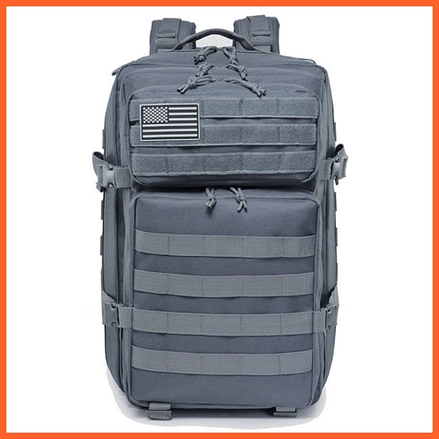 whatagift.com.au Gray / China 50L Camouflage Army Backpack | Military Tactical Waterproof Bags