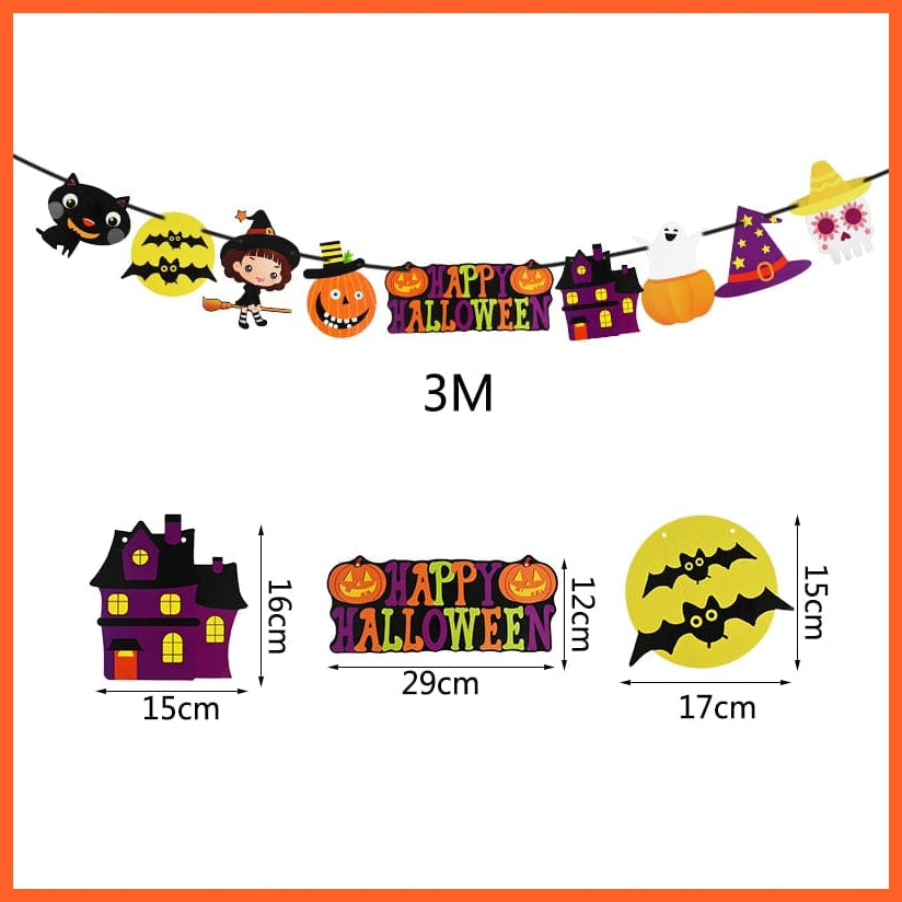 whatagift.com.au Halloween Banner A Halloween Banner for hanging Decorations | Halloween House Party Decoration