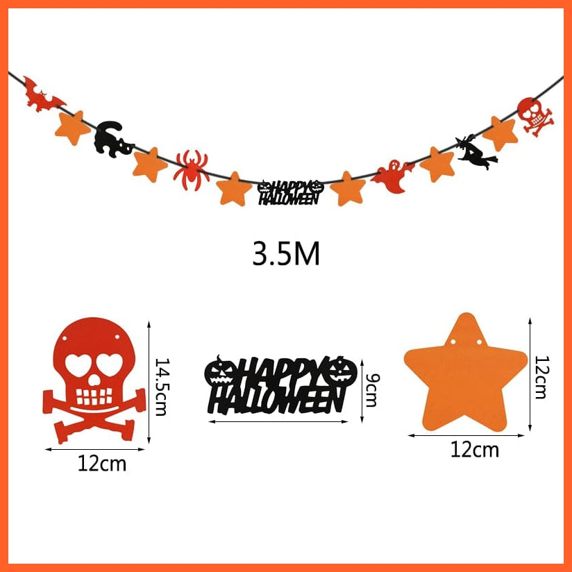 whatagift.com.au Halloween Banner B Halloween Banner for hanging Decorations | Halloween House Party Decoration