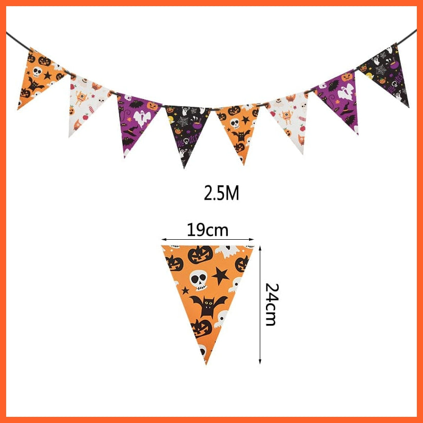 whatagift.com.au Halloween Banner E Halloween Banner for hanging Decorations | Halloween House Party Decoration