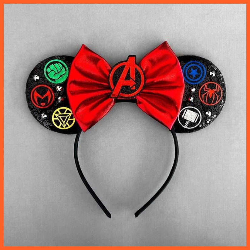 whatagift.com.au Headband Style 36 Halloween Hairbandfor Girl Minnie Mouse Ears Headbands for Kids | Halloween Accessories