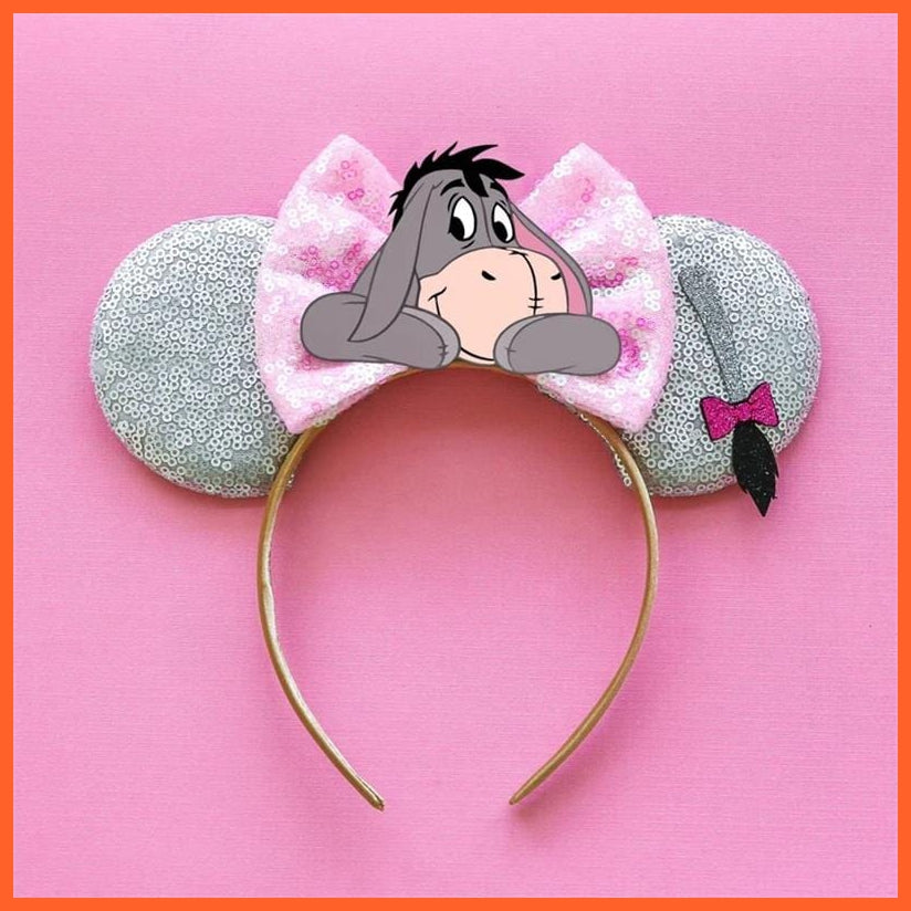whatagift.com.au Headband Style 43 Halloween Hairbandfor Girl Minnie Mouse Ears Headbands for Kids | Halloween Accessories