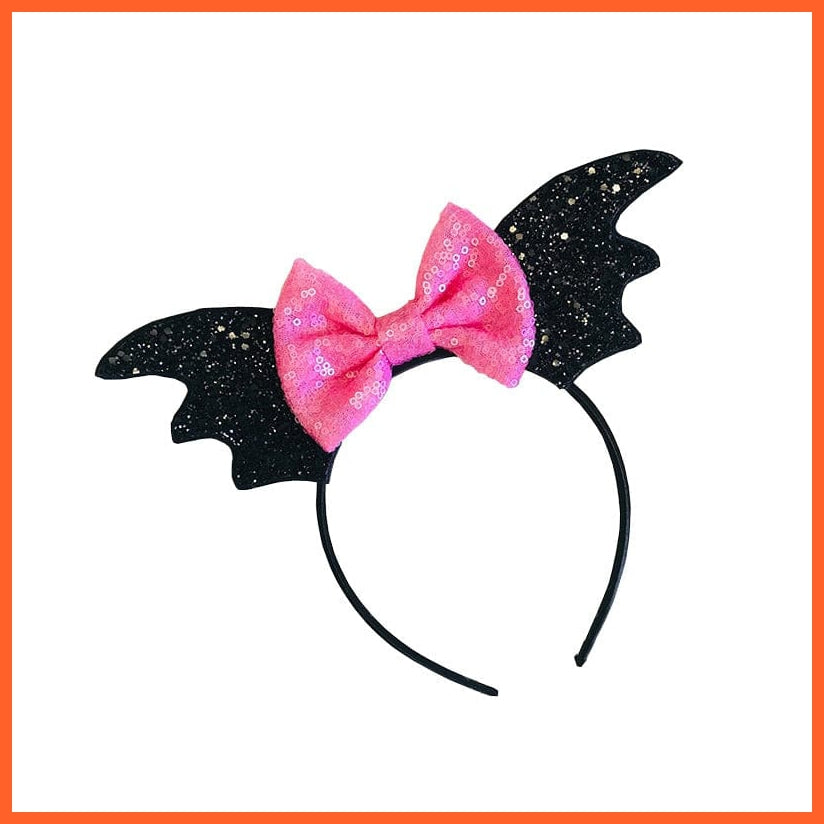 whatagift.com.au Headband Style 47 Halloween Hairbandfor Girl Minnie Mouse Ears Headbands for Kids | Halloween Accessories