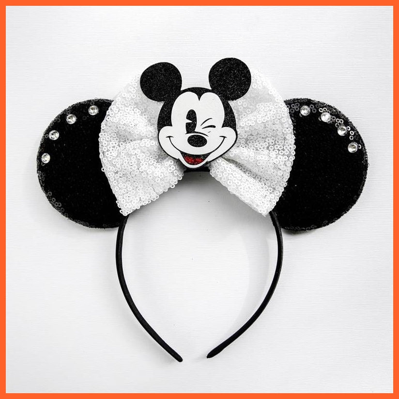 whatagift.com.au Headband Style 9 Halloween Hairbandfor Girl Minnie Mouse Ears Headbands for Kids | Halloween Accessories
