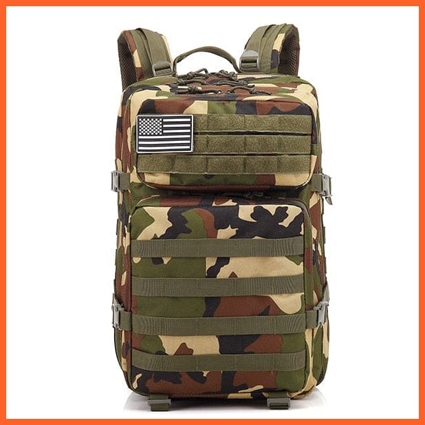 whatagift.com.au Jungle / China 50L Camouflage Army Backpack | Military Tactical Waterproof Bags