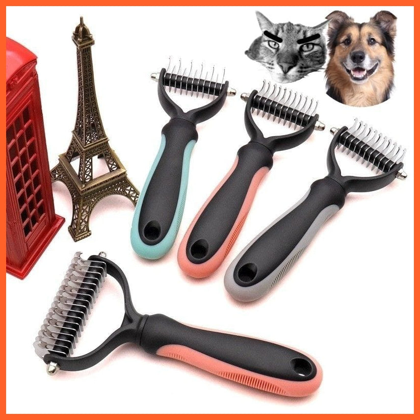 whatagift.com.au Pet Hair Remover Grooming Care Brush | Relaxing Comb For Dog Cat