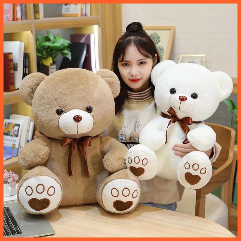 High Quality 35/50/60Cm  Lovely Bow-Knot Teddy Bear | Soft Stuffed Bear Plush Toys | Popular Birthday / Valentine'S Gifts Girls Kids | whatagift.com.au.