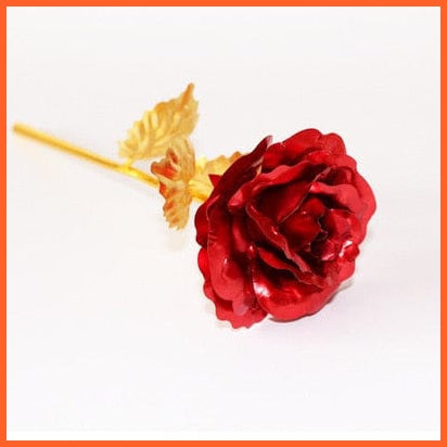 whatagift.com.au Red 24K Foil Plated Rose Gold Lasts Forever | Valentines Day Creative Gift | Love Wedding Decor
