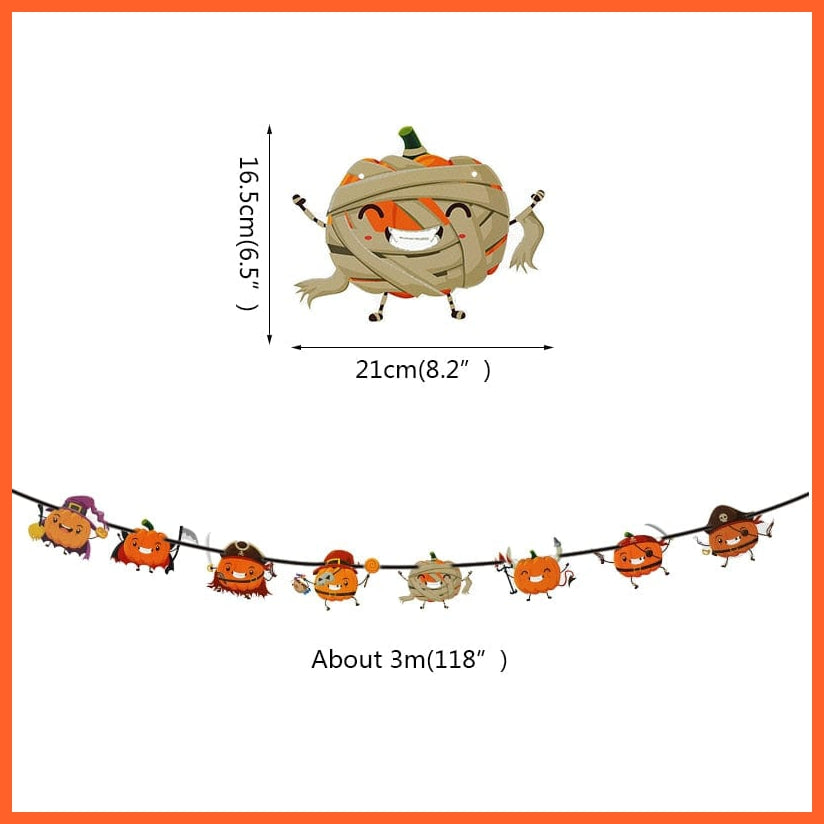 whatagift.com.au S03 Halloween Banner for hanging Decorations | Halloween House Party Decoration