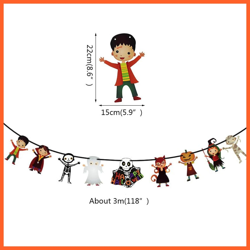 whatagift.com.au S05 Halloween Banner for hanging Decorations | Halloween House Party Decoration