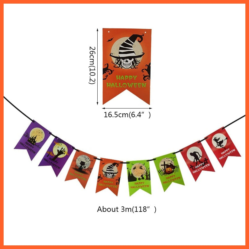 whatagift.com.au S08 Halloween Banner for hanging Decorations | Halloween House Party Decoration
