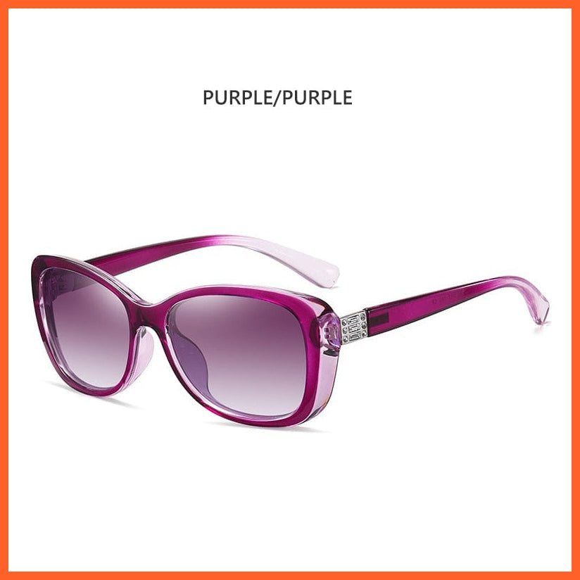 whatagift.com.au Sunglasses Purple-purple / Original Luxury Brand Diamond Gradient Sunglasses | Polarized Driving Anti-glare Sunglasses