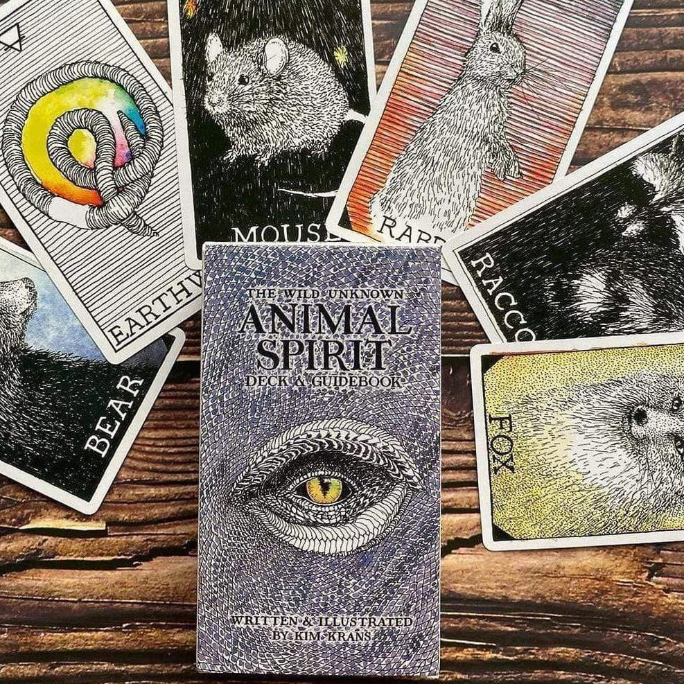 Tarot Deck The Wild Unknown Animal Spirit 63 Tarot Cards With Eguide | whatagift.com.au.