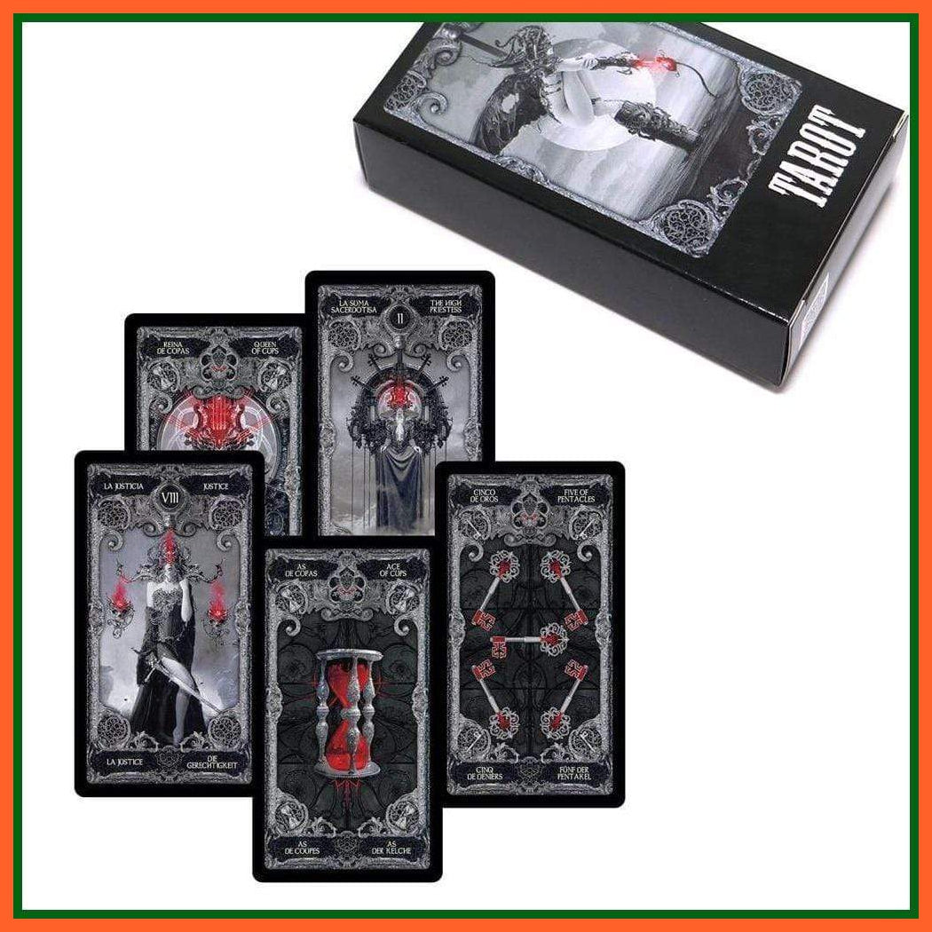 Tarot Deck Xiii Wanderer'S Dark Tarot Cards With Guide And More Options | whatagift.com.au.