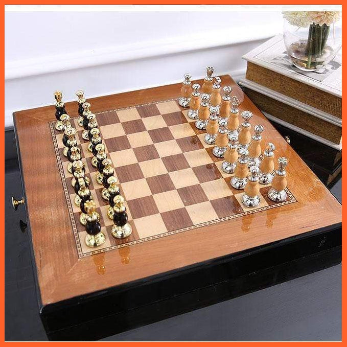 Top Quality Chess Set | Wooden Chess Board With Chessmen | whatagift.com.au.