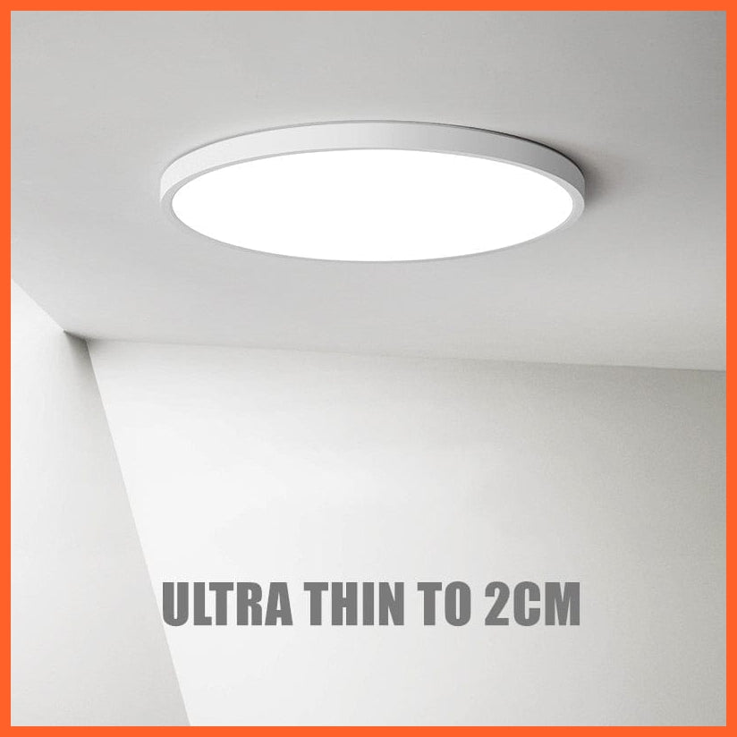 whatagift.com.au Ultra Thin Led Ceiling Lam For Living Room Bedroom Indoor Lighting Fixture