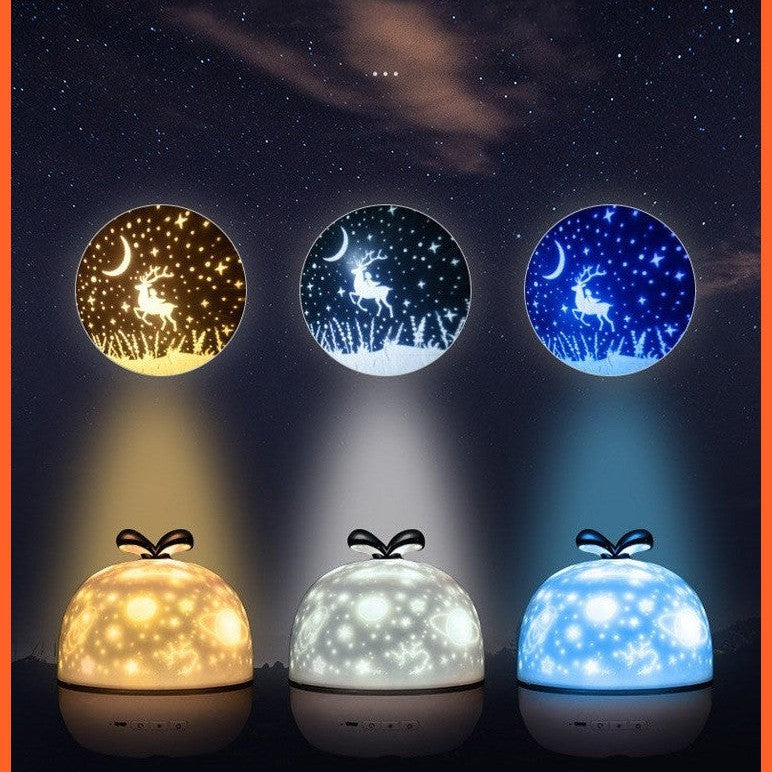 Xiaocao Projector Light Bluetooth Speaker Night Light