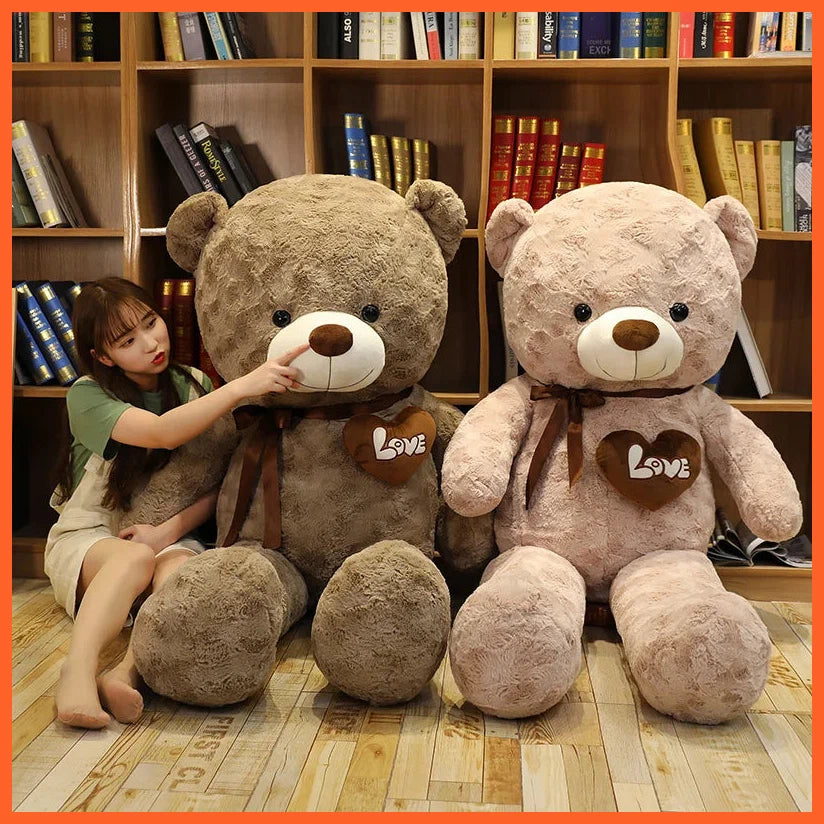 Teddy Bear With Love Stuffed Plush Toys Doll Pillow