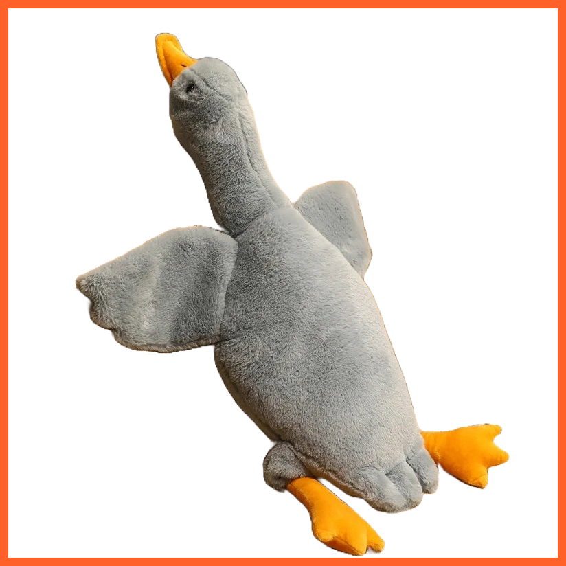 Giant 50-190Cm Fluffy Duck Plush Toys | Sleep Pillow Cute Animal Stuffed Swan Goose Dolls