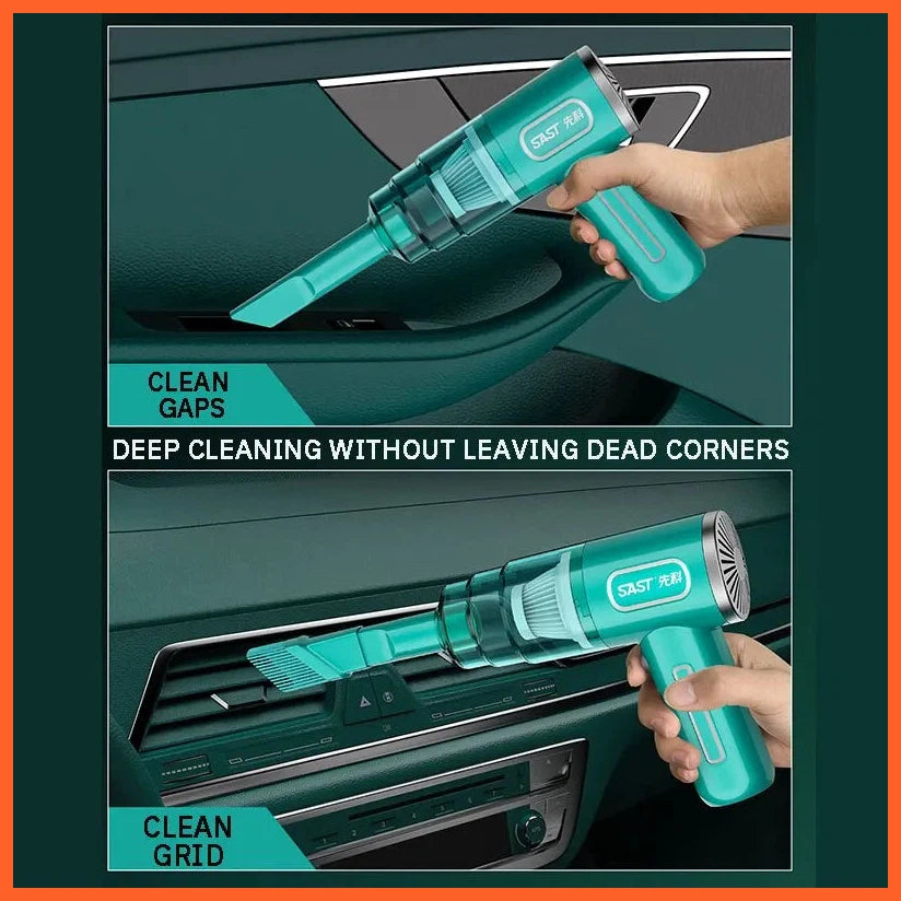 Car Wireless Portable Vacuum Cleaner  Household | High Suction Wireless Dust Collector| Small Mini Dust Blower