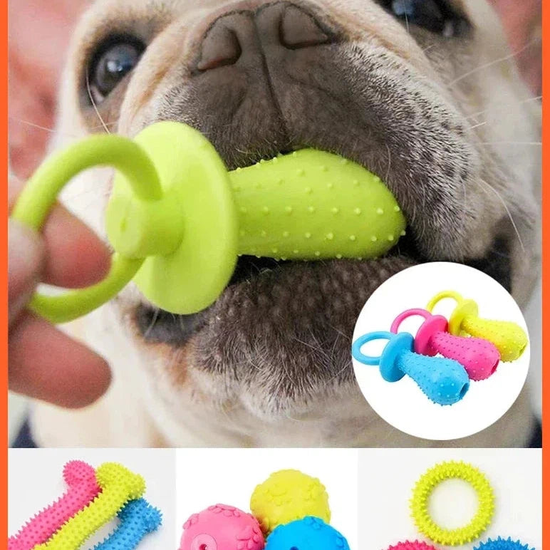 Dog Toys For Small Dogs Indestructible Dog Toy Teeth Cleaning Chew Training Toys Pet Supplies