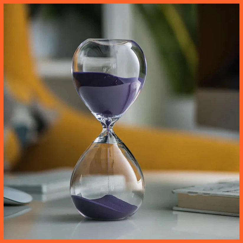 New Nordic Glass Droplet Time Hourglass | Home Decoration Crafts
