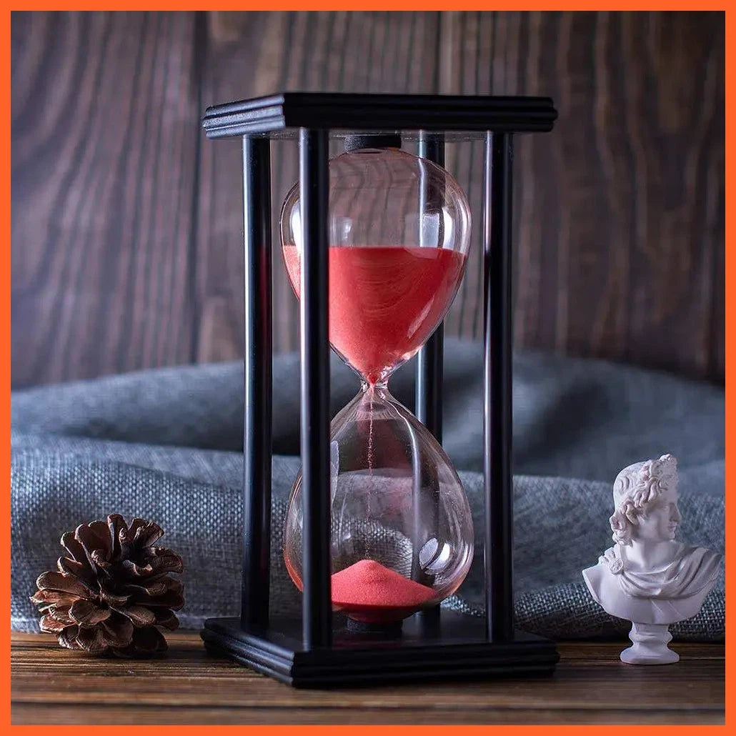 Wooden Hourglass Modern Sandglass Creative Birthday Gifts | Sand Clock, Home Decore Accessories