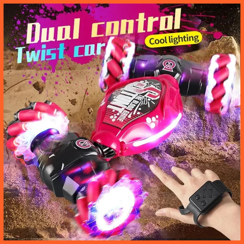 1:16 Stunt Rc Car With Led Light | Radio Controlled Car | Toys For Kids
