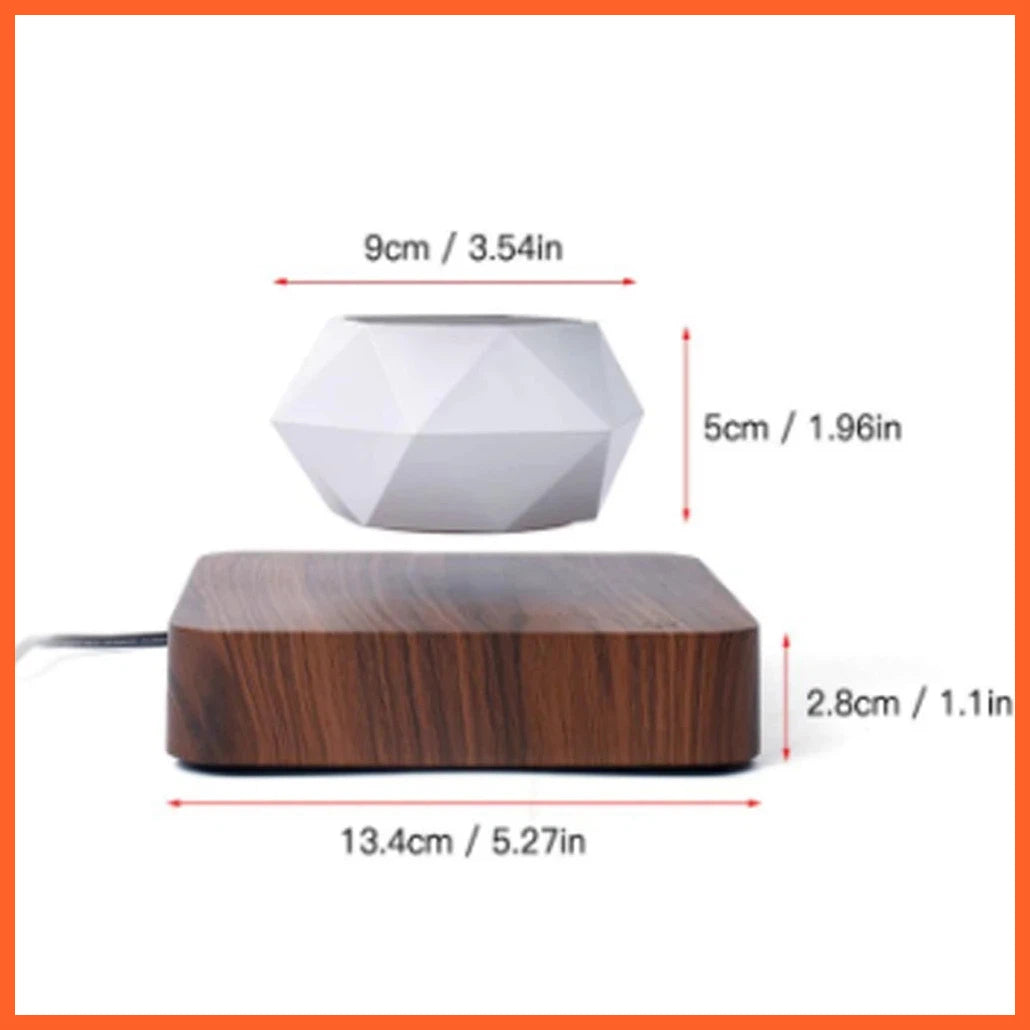 Levitating Air Bonsai Rotation Flower Pot | Magnetic Suspension Floating Pot