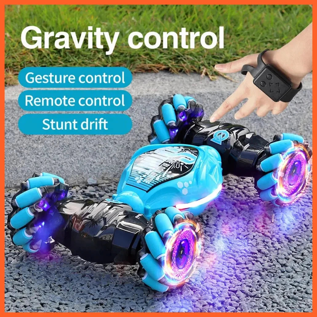 1:16 Stunt Rc Car With Led Light | Radio Controlled Car | Toys For Kids