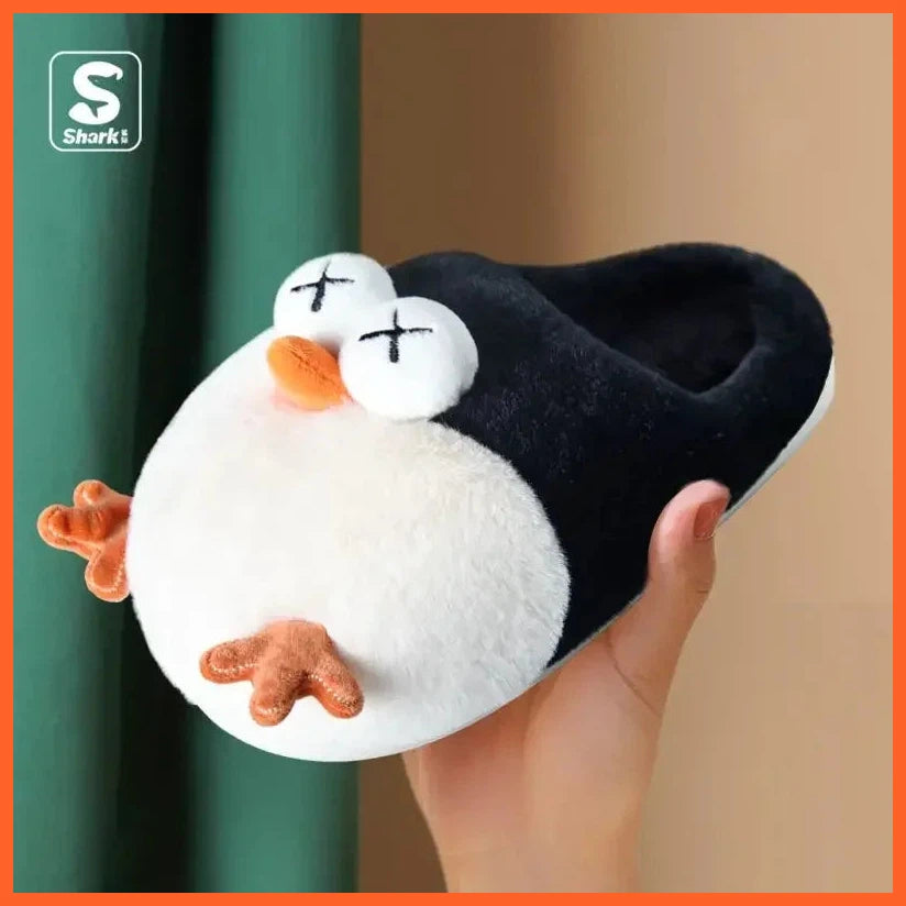 Women Winter Warm Cotton Slippers  | Plush Lining Indoor Couple Home Slipper