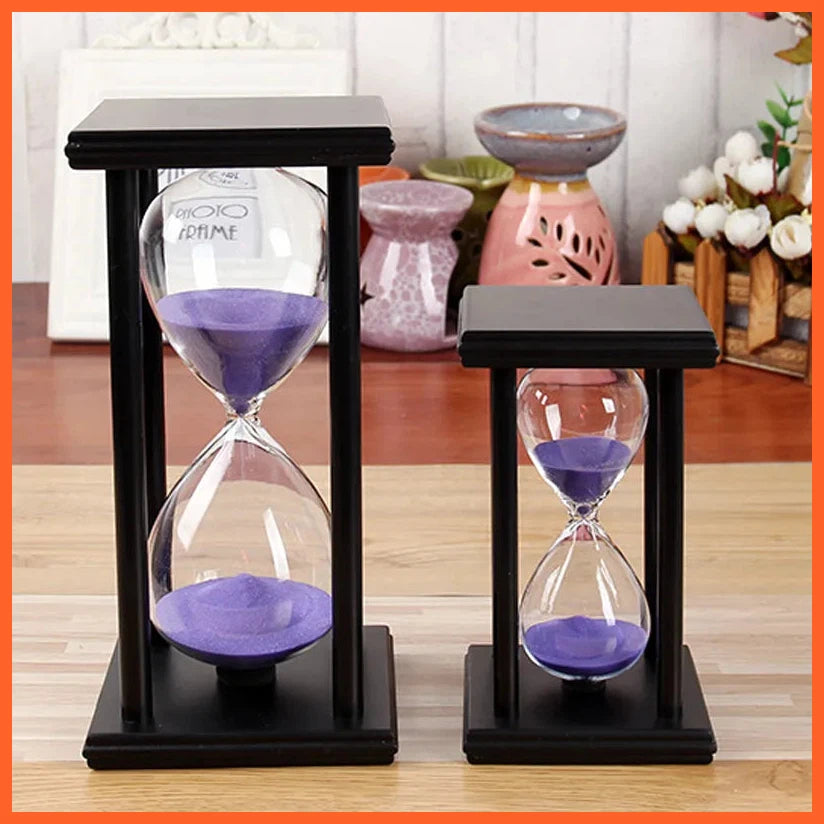 Wooden Hourglass Modern Sandglass Creative Birthday Gifts | Sand Clock, Home Decore Accessories