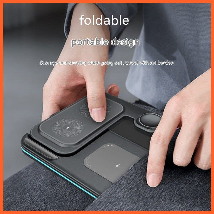 Wireless Multifunctional Foldable Fast Charger
