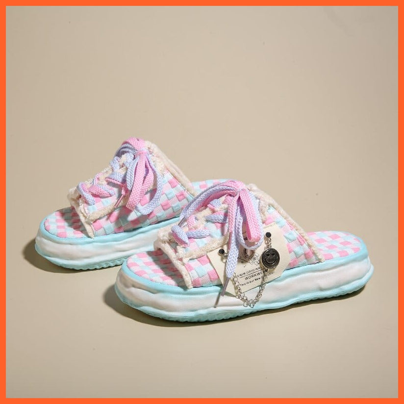whatagift.com.au Blue / 35 Women Summer Colorful Slippers | Cool Flip Flops Street Sandals