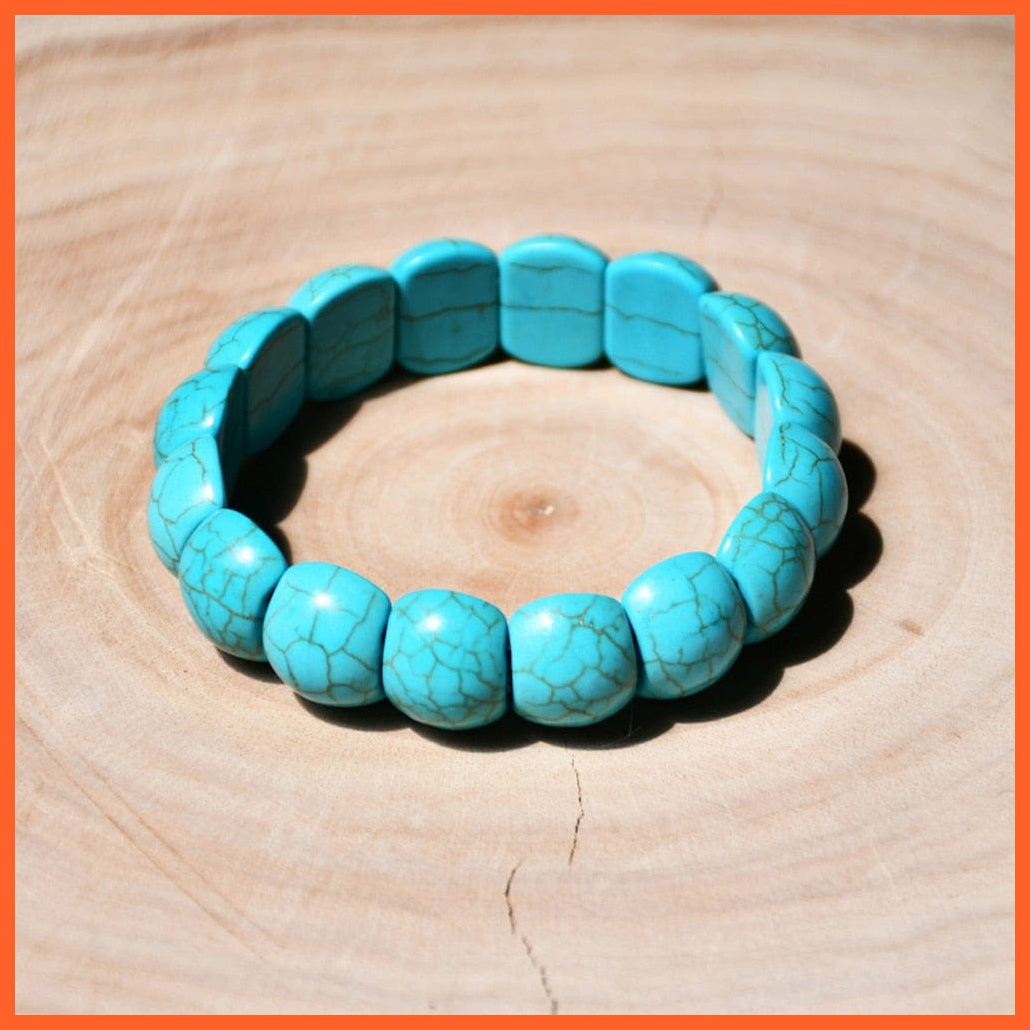 whatagift.com.au Bracelet B1603 New Turquoise Bracelet Necklace Bracelet Earring Ring Jewelry Sets Women